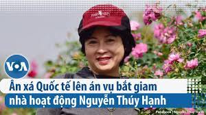 Ân xá quốc tế lại bảo kê cho Nguyễn Thúy Hạnh
