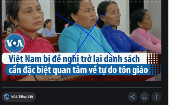 Bàn về Báo cáo về tự do tôn giáo 2021 của USCIRF (1): những luận điệu xuyên tạc tình hình Việt Nam