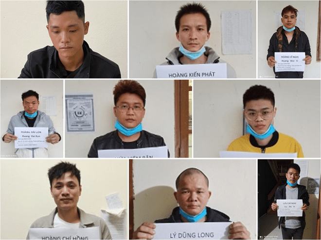 Bắt giữ 8 người Trung Quốc nhập cảnh trái phép