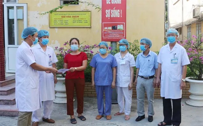 Bệnh nhân số 620 mắc COVID-19 tại Hà Nam được công bố khỏi bệnh