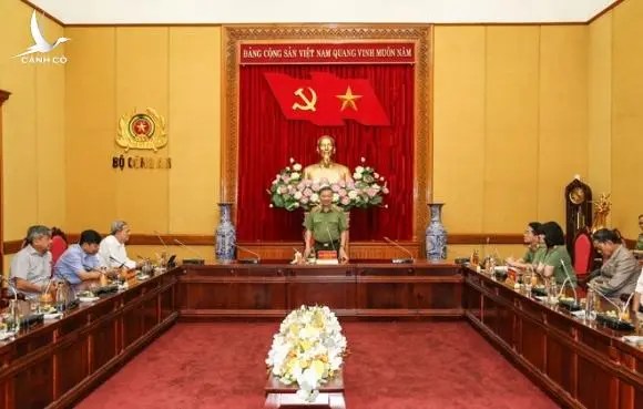 Bộ trưởng Tô Lâm gặp mặt đoàn CLB Công an hưu trí Thành phố Hồ Chí Minh