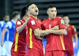 Cầm hòa CH Séc 1 - 1, tuyển futsal Việt Nam giành vé vào vòng 1/8 FIFA World Cup 2021
