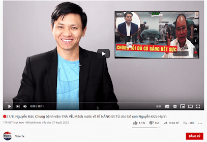 Chân dung Trần Minh Nhật – chủ kênh VoteTV