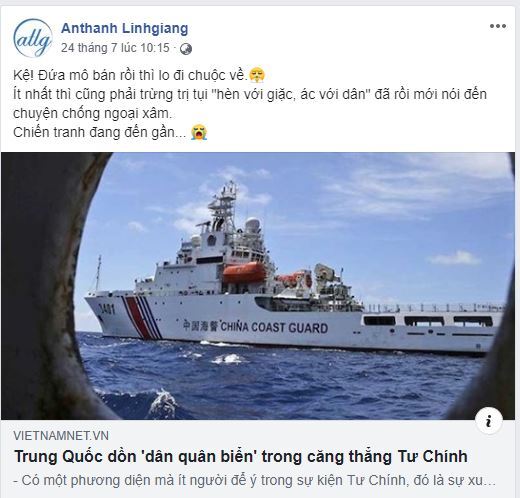 "Chống Trung Quốc", "bảo vệ biển đảo" chỉ là cái cớ!