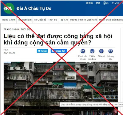 Đài phản động RFA tuyên truyền xuyên tạc, phủ nhận việc thực hiện công bằng xã hội ở Việt Nam