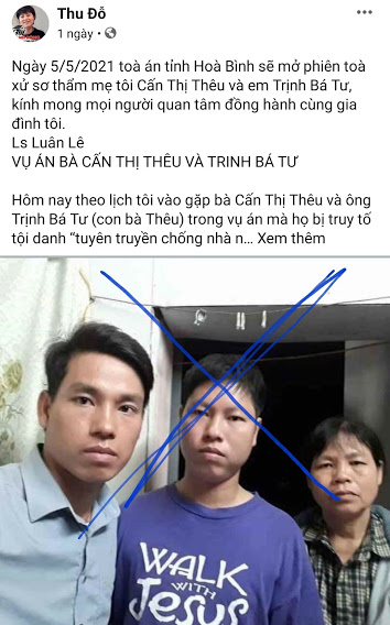 Gia đình Cấn Thị Thêu đang bị tẩy chay như thế nào?