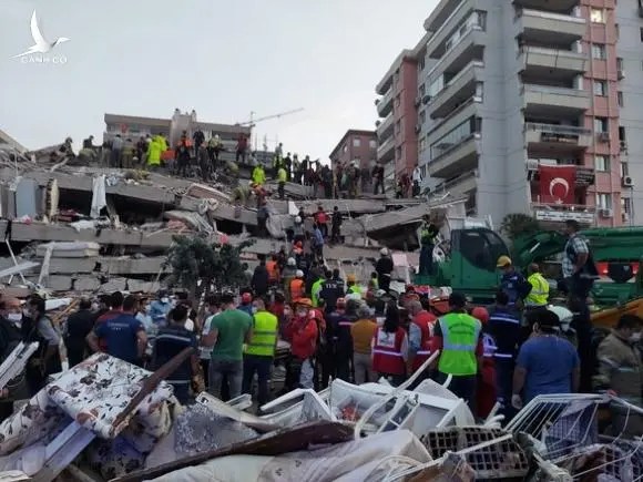 Ít nhất 22 người chết trong trận động đất lớn ở Thổ Nhĩ Kỳ, Hi Lạp