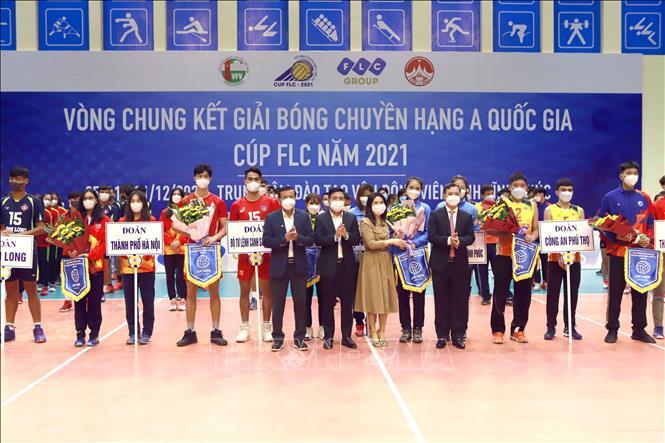 Khai mạc Vòng chung kết Giải Bóng chuyền hạng A quốc gia – Cúp FLC năm 2021