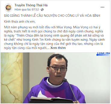 Linh mục Nguyễn Văn Toản đã làm tròn bổn phận của một người công dân ?