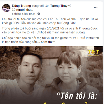 Lời khuyên cho Trịnh Thị Thảo:  cần tỉnh táo để không đi vào vết xe đổ của mẹ và hai anh trai