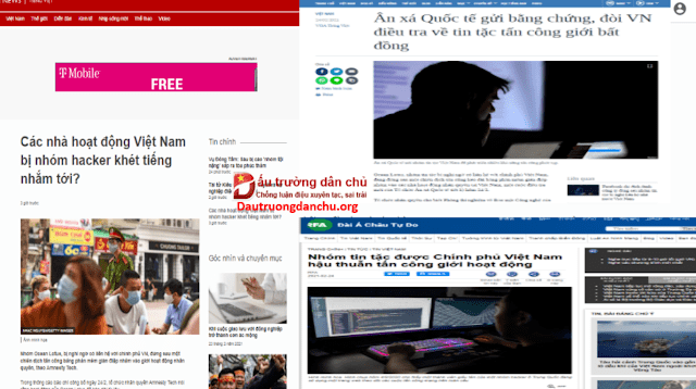 Lột mặt chiêu trò giả dối của Amnesty Tech vu cáo ‘Việt Nam bắt tay tin tặc Ocean Lotus’