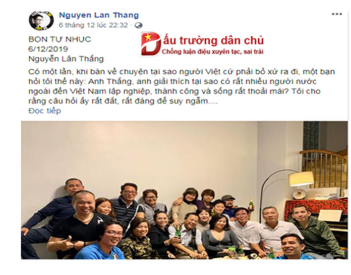 Luận bàn về 'bọn tự nhục' của kẻ lẻo mép dân chủ Nguyễn Lân Thắng!