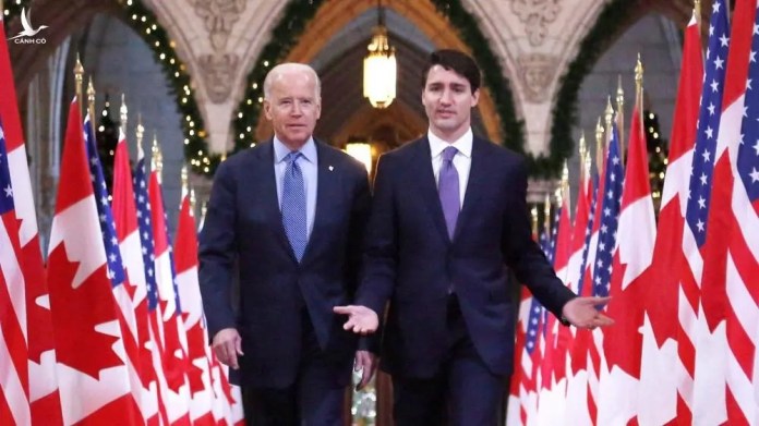 Ông Biden bắt tay với Canada để đấu với Trung Quốc