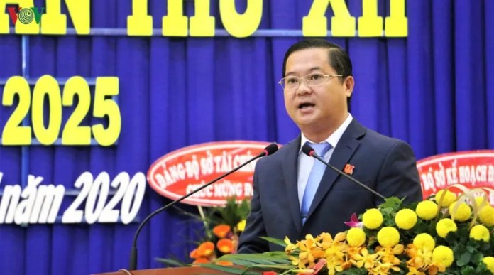 Ông Huỳnh Quốc Thái được bầu giữ chức vụ Bí thư Thị ủy Tân Châu