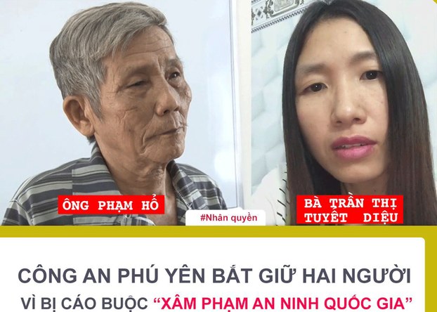 Phạm Hổ và Trần Thị Tuyết Diệu bị bắt: Chuyện tất yếu