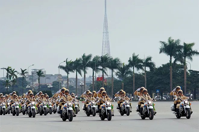 Phân luồng giao thông phục vụ Đại hội các dân tộc thiểu số Việt Nam
