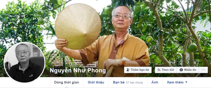 Phát biểu bố láo của cựu nhà báo Nguyễn Như Phong