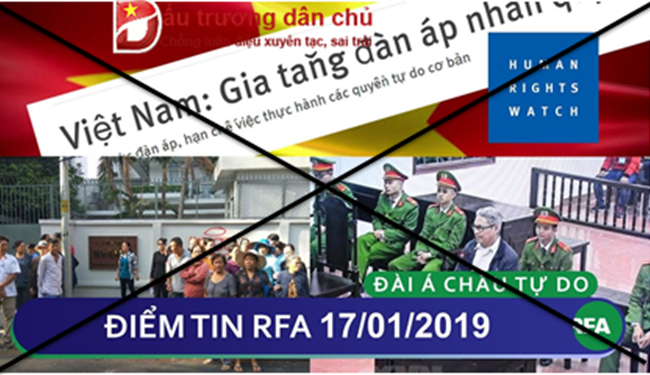 Lợi dụng bản phúc trình nhân quyền ‘quy chụp’, RFA lại ‘la làng’ về nhân quyền Việt Nam