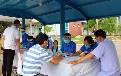 Thanh niên tình nguyện Quảng Trị hỗ trợ phòng, chống dịch COVID-19