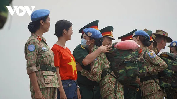 Thêm 24 quân nhân Việt Nam lên đường làm nhiệm vụ tại Nam Sudan