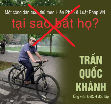 Tổ chức khủng bố Việt Tân “đòi thả ngay lập tức công dân Trần Quốc Khánh”