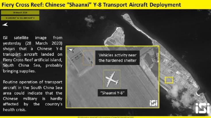 Trung Quốc ngang nhiên đưa máy bay quân sự ra quần đảo Trường Sa