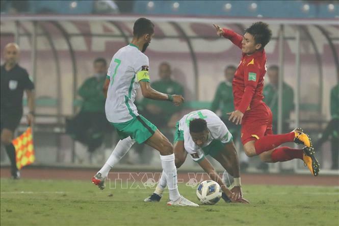Tuyển Việt Nam thua 0 - 1 trước Saudi Arabia
