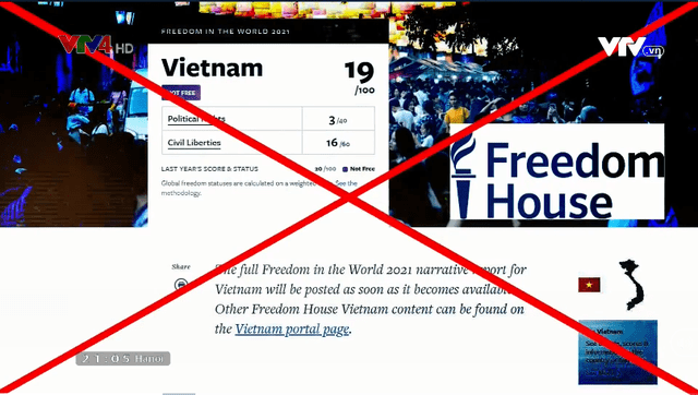 Vu cáo Việt Nam không có tự do, Freedom House cố tình lờ đi thực tế để bịa đặt