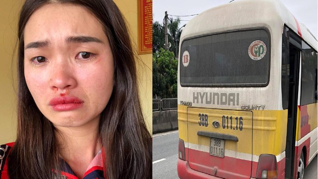 Hà Tĩnh: Triệu tập vợ chồng tài xế xe ‘dù’ giả xe buýt hành hung nữ hành khách