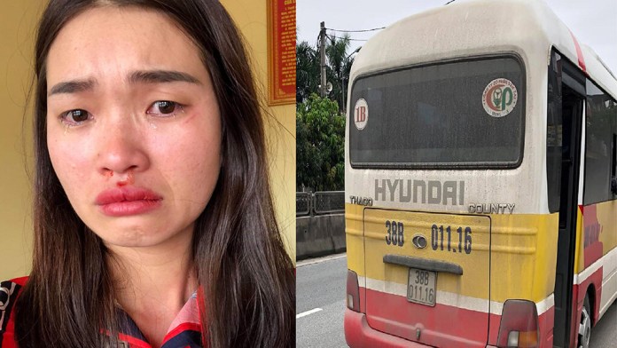 Khởi tố vợ chồng tài xế xe ‘dù’ giả xe buýt đánh nữ hành khách