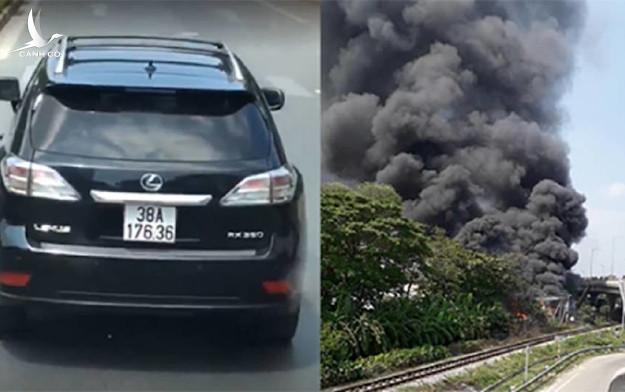 Lý giải bất ngờ của chủ xe Lexus chặn đầu xe cứu hỏa ở Nghệ An