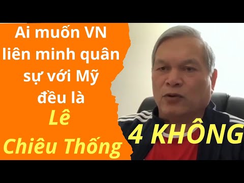NB Hà Văn Sơn: Ai muốn Việt Nam liên minh quân sự với Mỹ đều là Lê Chiêu Thống