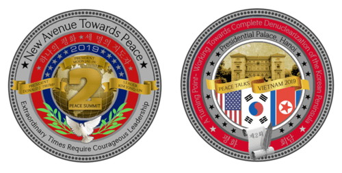 Nhà Trắng giới thiệu đồng xu kỷ niệm Hội nghị Thượng đỉnh Mỹ-Triều