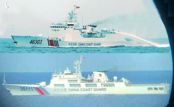Tàu Trung Quốc chuyển hướng tiến gần bãi Tư Chính sau khi xâm phạm Indonesia