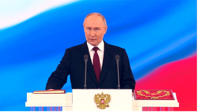 Tổng thống Nga V.Putin tuyên thệ nhậm chức nhiệm kỳ 5
