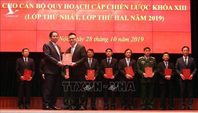 100% cán bộ quy hoạch cấp chiến lược đạt loại giỏi, xuất sắc