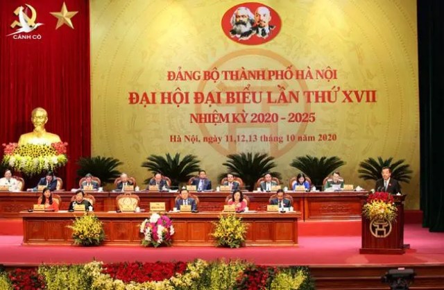 16 người được vừa bầu vào Đoàn Chủ tịch Đại hội lần thứ XVII Đảng bộ Hà Nội là những ai?