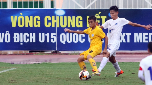 8 đội bóng tham dự VCK Giải Bóng đá U15 Cúp quốc gia 2020