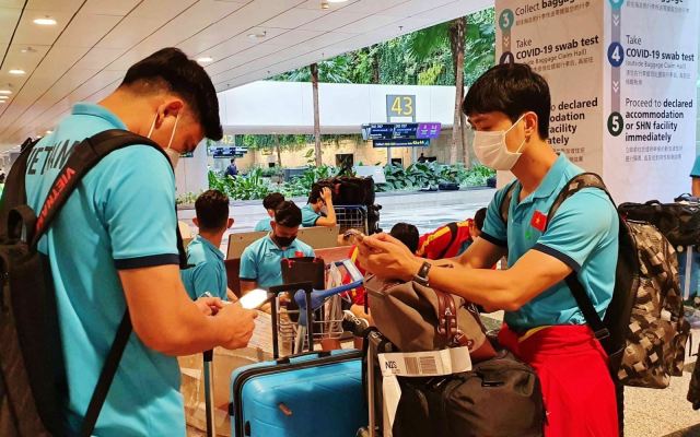 AFF Suzuki Cup 2020: Đội tuyển Việt Nam phòng COVID-19 tại Singapore như thế nào?