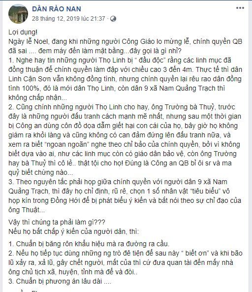 Ai đang mạo danh DÂN RÀO NAN?