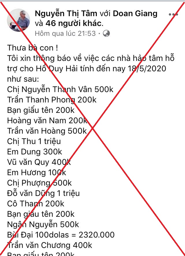 Âm mưu bẩn trong truyền thông từ vụ án Hồ Duy Hải