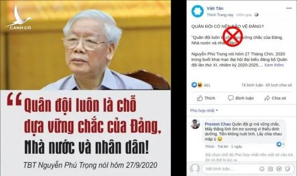 Âm mưu làm suy yếu quân đội từ bên trong Âm mưu làm suy yếu quân đội từ bên trong