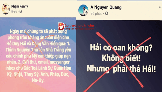 Âm mưu “nắn dòng dư luận” vụ án Hồ Duy Hải