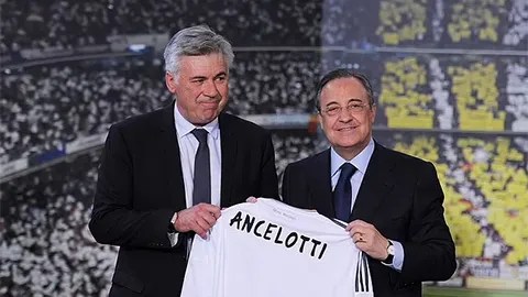 Ancelotti về lại mái nhà xưa Real Madrid