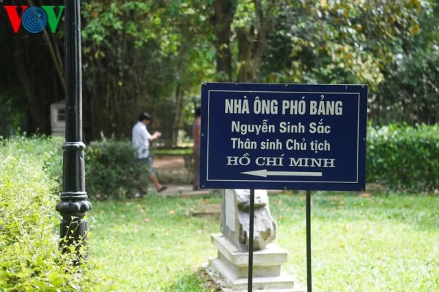 Ảnh: Gian nhà đơn sơ Bác Hồ ở thời niên thiếu từ năm 1901-1906