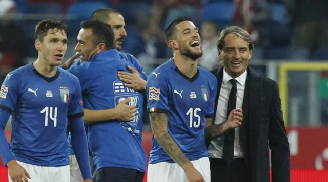 Azzurri chỉ còn cách ngôi vô địch EURO 2020 một trận đấu