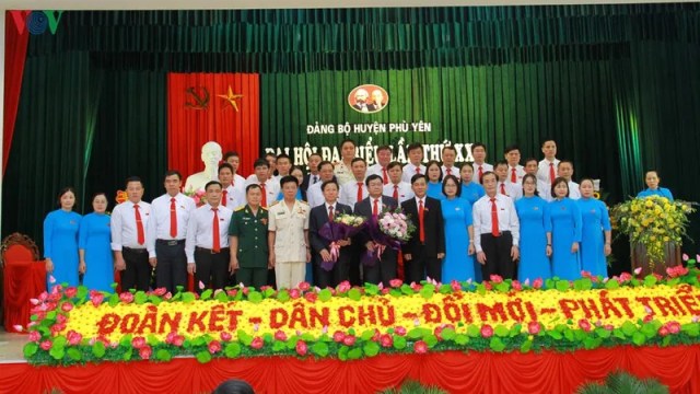 Bà Lương Thị Như Hoa tái đắc cử Bí thư Huyện ủy Phù Yên, Sơn La