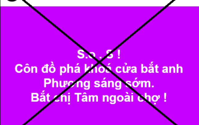 Ba mẹ con Cấn Thị Thêu và Nguyễn Thị Tâm bị bắt