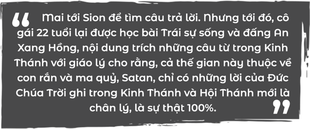 Bài 5: Những năm tháng tuyệt vọng của nữ Thánh đồ' 9X ở tổ quỷ Hội thánh đức chúa trời mẹ