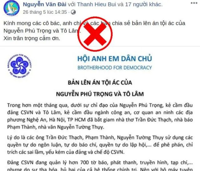 Bản án nào cho Nguyễn Văn Đài sau khi kêu oan dùm hai kẻ xộ khám?